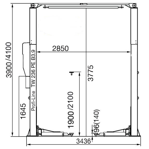 Two post hoist Sydney